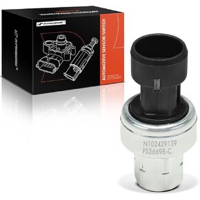 A-Premium A/C Refrigerant Pressure Switch Sensor [3 Pins] Compatible with Chevrolet, GMC, Buick, Cadillac, Isuzu, Oldsmobile, Pontiac, Saturn Models - Malibu, Impala, Camaro, Corvette, Regal