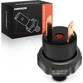 A-Premium HVAC Binary Switch [2 دبابيس] متوافق مع مرسيدس-بنز E300 ، E320 ، E420 ، E500 ، SL320 ، SL500 ، SL600 ، 190D ، 190E ، 260E ، 300CD ، 300CE ، 300D ، 300E ، 300SD ، 300SL ، 300SL ، 300TD ،