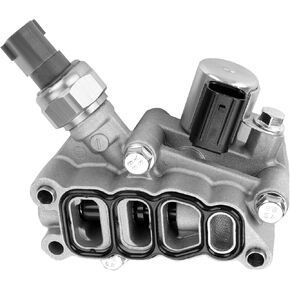 Engine Variable Valve Timing VVT Solenoid Compatible with Honda Pilot Odyssey Accord 2005-2008 Replacement for 918-078 15810-RKB-J01 15810RKBJ01 Intake & Exhaust VTEC with Gasket