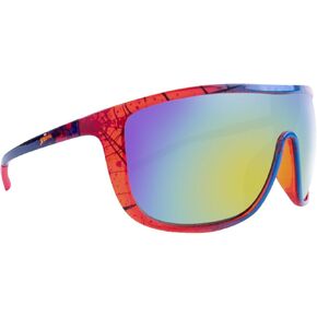 Arkaid Spider-Man نظارة شمسية للأطفال | عدسة كبيرة Marvel Sports Wrap Shades مع UV400 | حجم واحد يناسب أكثر