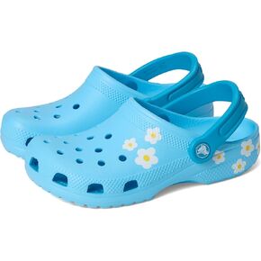 Crocs للجنسين واللاسكيل الكلاسيكية مع الأنماط والرسومات (طفل صغير)