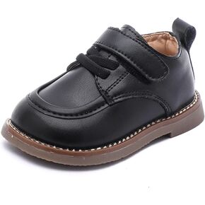 Toddler Boys Girls Dress Shoes Genuine Leather Loafers Shoes Wedding Church Dress Shoes Loafer Flats for Baby Little Kids