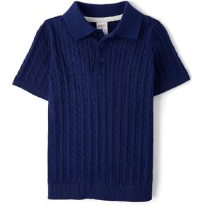 Gymboree boys And Toddler Short Sleeve Knit Sweater Polo Shirt