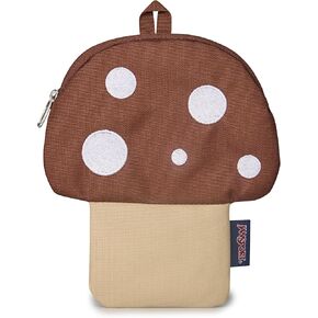 JanSport Mushroom Pouch – Stylish Design with Zippered Opening & Attachment Loop
