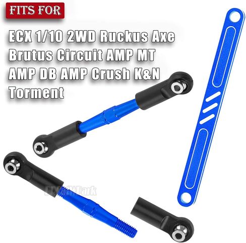 RC Turnbuckles Camber Links ترقيات أجزاء لـ ECX 1/10 2WD RUCKUS AX BRUTUS CIRCUIN in Saudi Arabia