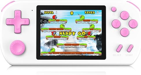 Great Boy Great Handheld Games for Kids with 218 Retro Video Game 3.0 '' 'Color Screen Arcade Arcade Player ، Hirdvict Xmas Gift (Blue) in Saudi Arabia