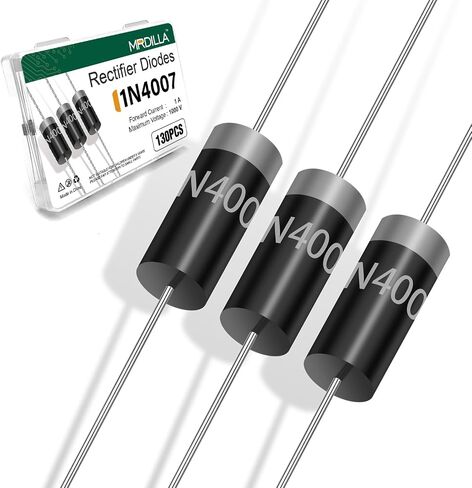 80Pcs 1N5408 Diodes 3A 1000V, High-Power Rectifier for Motor Drives and Welding Equipment in Kuwait