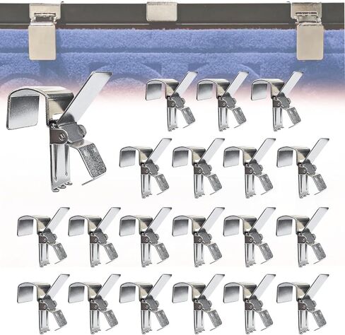 Rug Display Steel Clips - Tapestry Holder Grippers, Carpet Keepers Quilt Clamps for Hanging Rugs in Home, Store, Exhibition, 4 pcs in Saudi Arabia