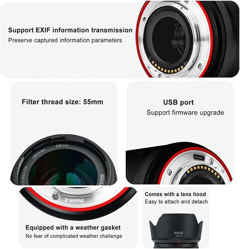 عدسة Meike 85 مم F1.4 ذات إطار كامل بتركيز تلقائي STM بفتحة كبيرة لكاميرات Nikon Z-Mount in Kuwait