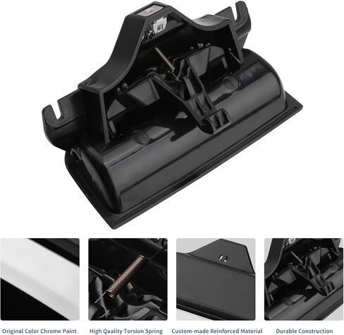 Center Console Latch for Chevy Silverado Suburban Tahoe, GMC Sierra Yukon 2014 2015 2016 2017 2018 2019 2020, Replace# 22792217 22861304 Center Console Handle (Chrome) in Saudi Arabia