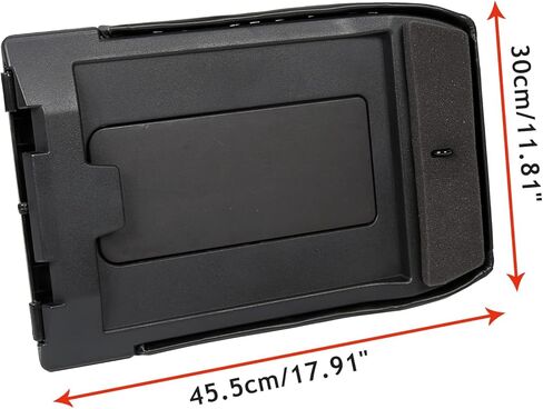 LID CENTORE CENTORE ECOTRIC CENTOLE LID متوافق مع 1999-2007 CHEVY SILVERADA TAHOE AVALANCHE Suburban GMC Sierra Yukon Escalade Armrest Latch Latch Protectizer Cover لعام 19127364 in Saudi Arabia