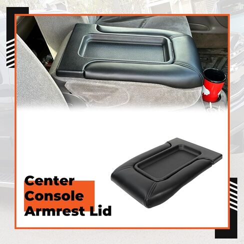 LID CENTORE CENTORE ECOTRIC CENTOLE LID متوافق مع 1999-2007 CHEVY SILVERADA TAHOE AVALANCHE Suburban GMC Sierra Yukon Escalade Armrest Latch Latch Protectizer Cover لعام 19127364 in Saudi Arabia
