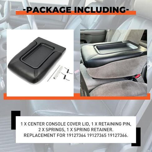 LID CENTORE CENTORE ECOTRIC CENTOLE LID متوافق مع 1999-2007 CHEVY SILVERADA TAHOE AVALANCHE Suburban GMC Sierra Yukon Escalade Armrest Latch Latch Protectizer Cover لعام 19127364 in Saudi Arabia