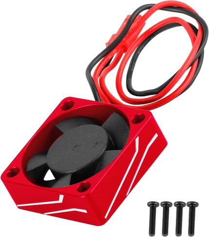 المعادن RC 30 * 30mm 28000 دورة في الدقيقة مروحة تبريد المحرك مروحة الفرشاة الحركية الحركية 4.8-8.4V ترقيات جزء ل 540 550 F540 3650 3660 محرك ل 1/8 1/10 RC CAR ، Navy Blue in Kuwait