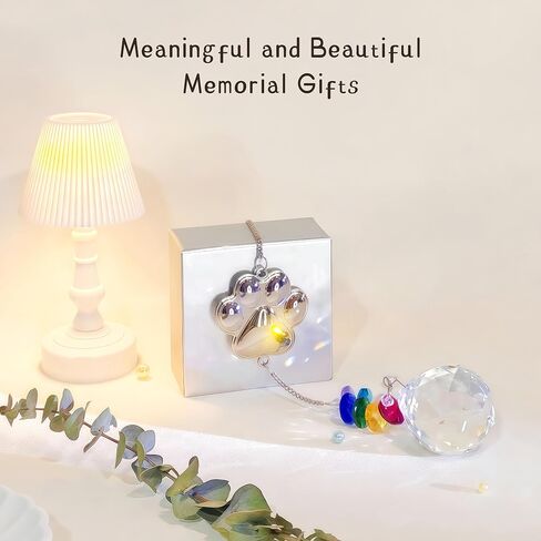 الهدايا التذكارية للحيوانات الأليفة Crystal Suncatcher: هدايا تذكارية للكلاب ، وفقدان هدية تعاطف الكلاب ، زخرفة الفجيعة للحيوانات الأليفة في ذكرى ذكاء شكل الكلاب للكلاب الجرو الموفرة للذكرى (القلب) in Saudi Arabia