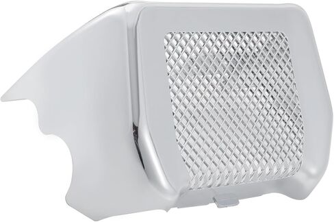 Oil Cooler Cover Case with Bracket Fit for Harley Touring Road King FLHR, Road Glide FLHXS FLTRX FLTRXS, Street Glide FLHX 2017-2023 (Chrome) in Saudi Arabia