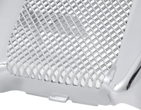 Oil Cooler Cover Case with Bracket Fit for Harley Touring Road King FLHR, Road Glide FLHXS FLTRX FLTRXS, Street Glide FLHX 2017-2023 (Chrome) in Saudi Arabia