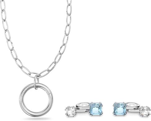 Swarovski Millenia Pod Jewelry ، Blue ، Fild-Plated Plated in Kuwait