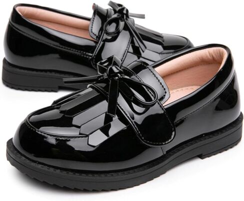 Girl's British Style School Uniform Shoes Princess Performance Oxford Shoes in Saudi Arabia