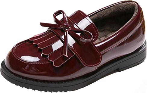 Girl's British Style School Uniform Shoes Princess Performance Oxford Shoes in Saudi Arabia