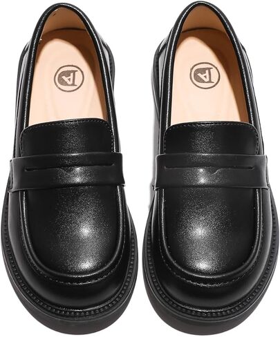 kkdom Girl's Classic School Uniform Shoes British Style Oxford Shoes in Saudi Arabia