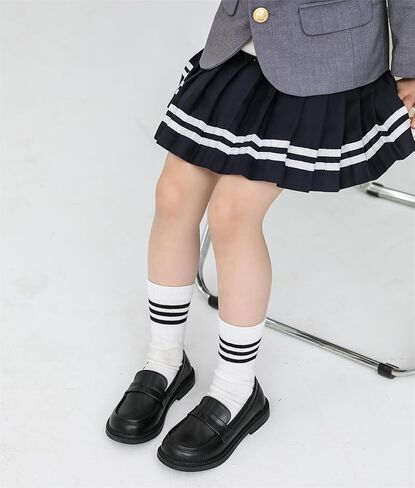 أحذية KKDOM GIRL's School Uniform Uniform Shoes أحذية أوكسفورد على الطراز البريطاني in Saudi Arabia