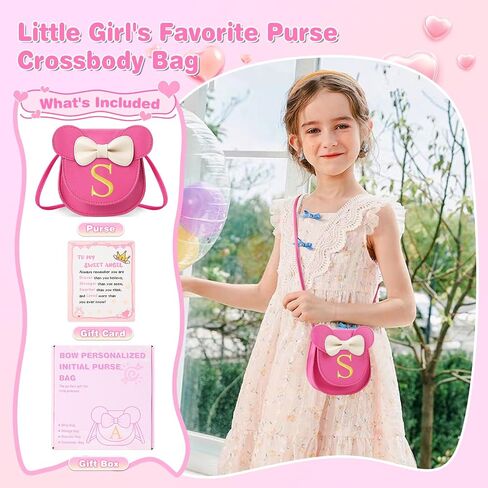 izuzta Toddler Purse Kids Wallets for Girls 1 2 3 4 5 6 7 8 9 Year Old Birthday Gift Cute Mini Mouse Purse Crossbody Purse in Saudi Arabia