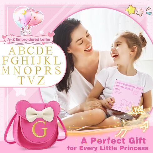 izuzta Toddler Purse Kids Wallets for Girls 1 2 3 4 5 6 7 8 9 Year Old Birthday Gift Cute Mini Mouse Purse Crossbody Purse in Saudi Arabia