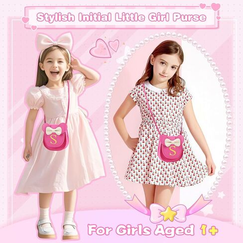 izuzta Toddler Purse Kids Wallets for Girls 1 2 3 4 5 6 7 8 9 Year Old Birthday Gift Cute Mini Mouse Purse Crossbody Purse in Saudi Arabia