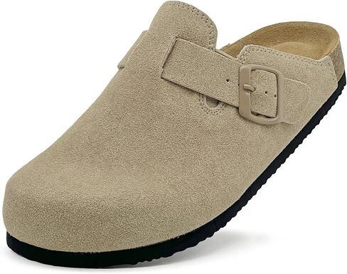 الأطفال من جلد الغزال السقوط الأولاد الفتيات صندل الفلين فولت قدميه الصغار على النعال الداخلية في الهواء الطلق الصنادل اللطيفة in Kuwait