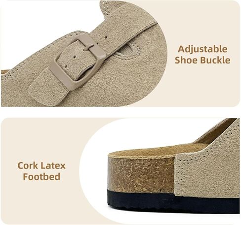 الأطفال من جلد الغزال السقوط الأولاد الفتيات صندل الفلين فولت قدميه الصغار على النعال الداخلية في الهواء الطلق الصنادل اللطيفة in Kuwait