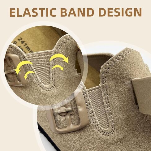 الأطفال من جلد الغزال السقوط الأولاد الفتيات صندل الفلين فولت قدميه الصغار على النعال الداخلية في الهواء الطلق الصنادل اللطيفة in Kuwait