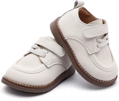 Toddler Boys Girls Dress Shoes Genuine Leather Loafers Shoes Wedding Church Dress Shoes Loafer Flats for Baby Little Kids in Saudi Arabia