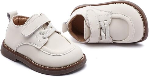 Toddler Boys Girls Dress Shoes Genuine Leather Loafers Shoes Wedding Church Dress Shoes Loafer Flats for Baby Little Kids in Saudi Arabia