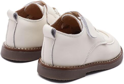Toddler Boys Girls Dress Shoes Genuine Leather Loafers Shoes Wedding Church Dress Shoes Loafer Flats for Baby Little Kids in Saudi Arabia