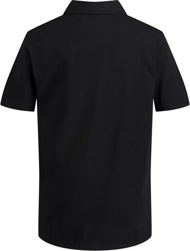 Calvin Klein Boys' Short Sleeve Micro Pique Solid Polo, Button Closure, Soft & Comfortable in Saudi Arabia
