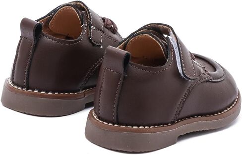 Toddler Boys Girls Dress Shoes Genuine Leather Loafers Shoes Wedding Church Dress Shoes Loafer Flats for Baby Little Kids in Saudi Arabia