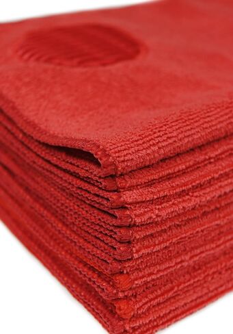 منشفة تنظيف بقعة Microfiber Cleanaide® 16 × 16 في حزمة أخضر 12 in Kuwait