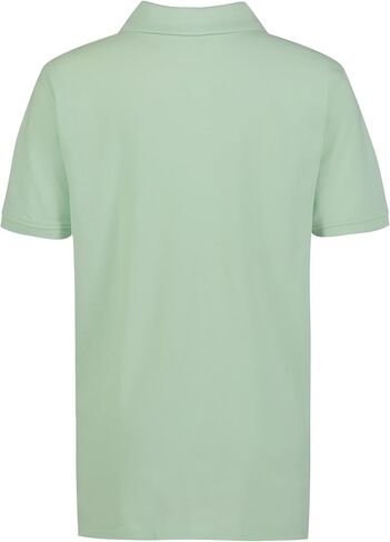 Calvin Klein Boys' Short Sleeve Micro Pique Solid Polo, Button Closure, Soft & Comfortable in Saudi Arabia