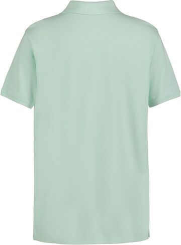 Calvin Klein Boys' Short Sleeve Micro Pique Solid Polo, Button Closure, Soft & Comfortable in Saudi Arabia