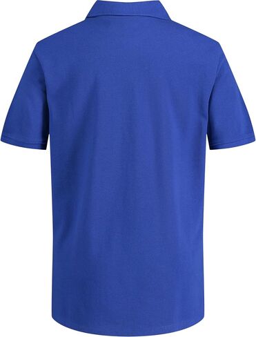 Calvin Klein Boys' Short Sleeve Micro Pique Solid Polo, Button Closure, Soft & Comfortable in Saudi Arabia