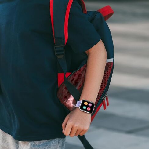 شريط مضفر مغناطيسي متوافق مع Cosmo Jrtrack 4/3/2 SE/2/JRTRACK & GIZMO ADPRUDSRUE 3 2 1/GABB 3E 3 2 1/SYNCUP KIDS WATCH 2 1 ، 2 حزمة قابلة للتنفس ناعم سهلة للبنين الفتيات الفتيات in Kuwait