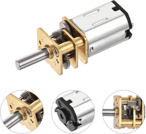 Dmiotech 2PCS 6V 15RPM عزم الدوران 4 عمود الإخراج طول 10 مم Micro DC SPEED MOTOR MINI MINI MENT in Saudi Arabia