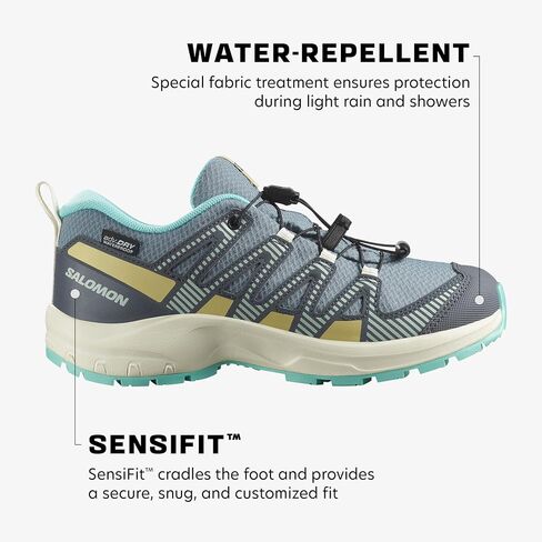 Salomon Unisex Junior’s XA Pro V8 Mid Waterproof Trail Running Shoes in Saudi Arabia