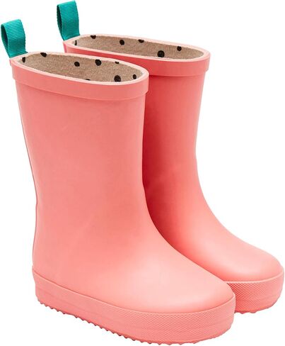 Ten Little Toddler Rain Boots for Boys & Girls, Waterproof, Lightweight, Flexible Rubber Boots with Traction for Kids in Saudi Arabia