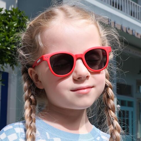 EYEBUDDY Kids Toddler Sunglasses Age 2-4/3-5 Boys Girls Polarized UV Protection Sun Glasses for Age 2-8 in Kuwait