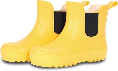 WILLPORT Toddler Rain Boots,Waterproof kids Chelsea Rain Boots for Boys and Girls in Kuwait