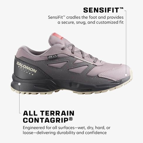 Salomon Unisex Junior Outway Climasalomon Waterproof Trail Shoes for Kids in Saudi Arabia