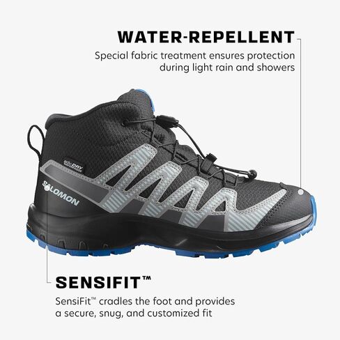 Salomon Unisex Junior’s XA Pro V8 Mid Waterproof Trail Running Shoes in Saudi Arabia