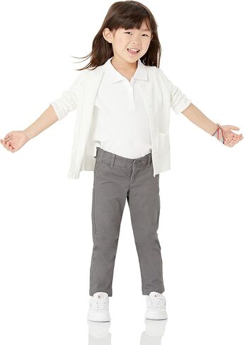 Amazon Essentials Girls and Toddlers' Uniform Slim Fit Cardigan Sweater in Kuwait